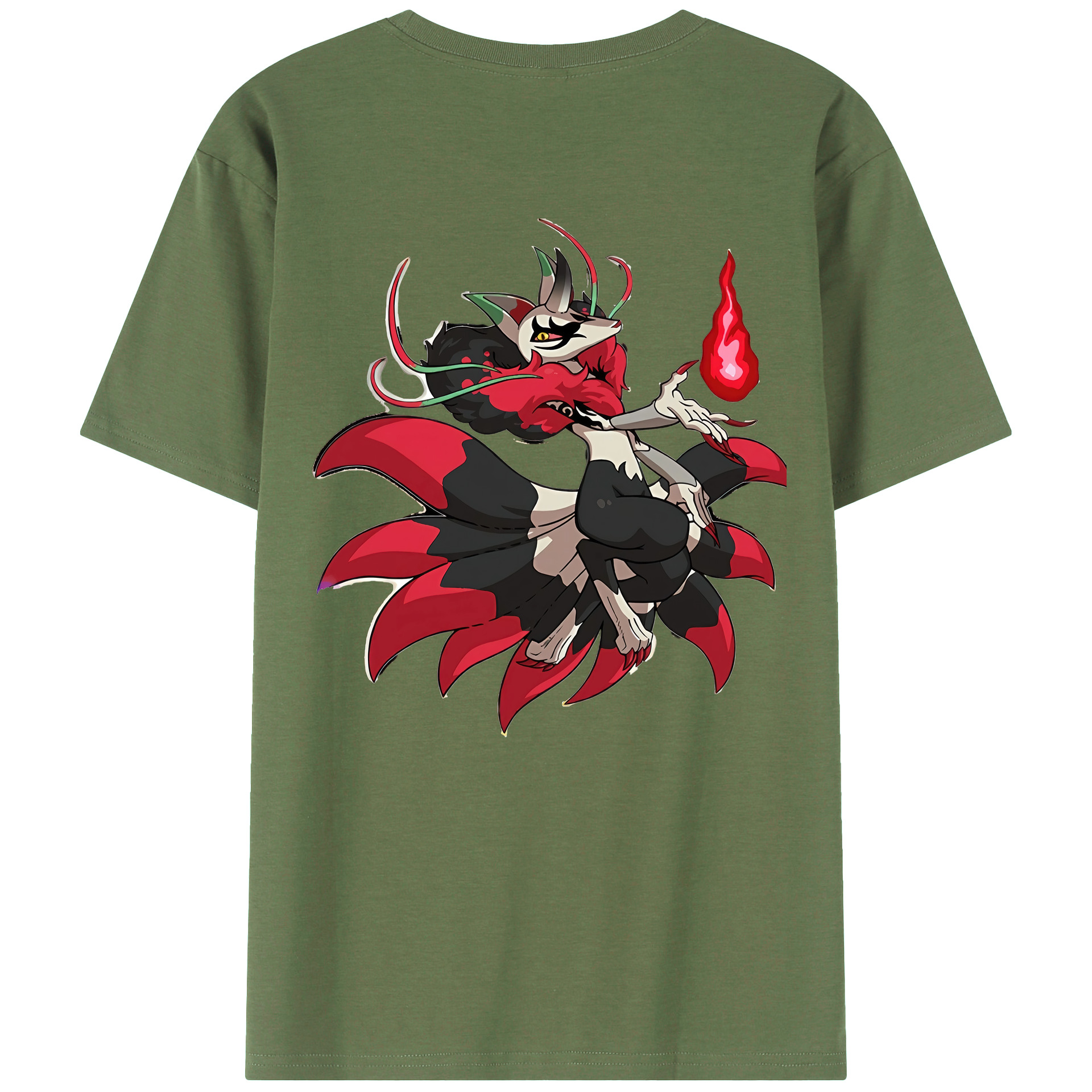 （画像用） 妖怪ウォッチ Yo-kai Watch 綿100％ メンズ半袖Tシャツ（バックプリント） 通気性